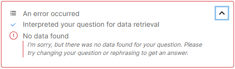 Error message