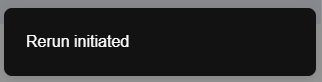 UI run conversation message